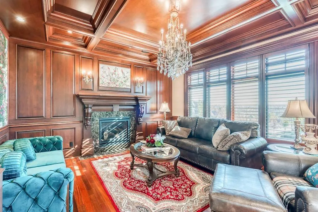 French Chateau W/Swim Spa & Theatre: 11,700 Sqft Calgary